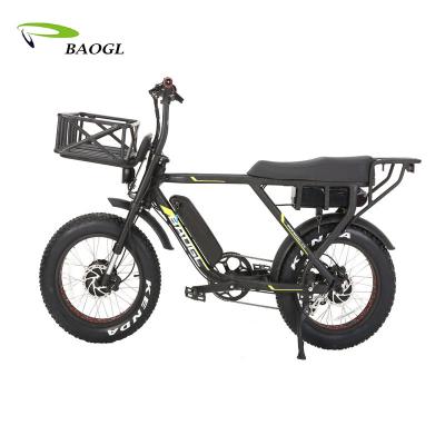 China Standard Super Cruiser Vintage Ultra E Bike Mid Drive, Retro Fat Tire Electric Bike 500W Bicicleta Electrica for sale