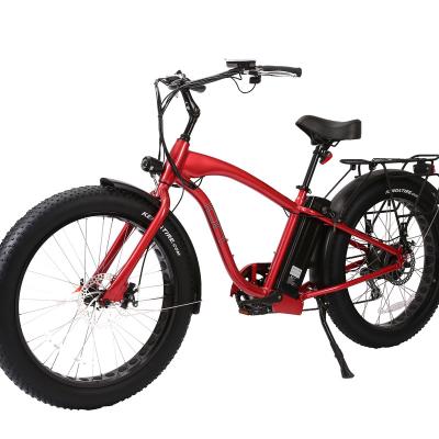 China 2019 36V Chinese Baogl/OEM Standard Electric Bicycle Fat Tire 26 Inch Mountain Ebike for sale