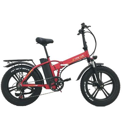 China Multifunctional 48V 500W fat tire ebike 20