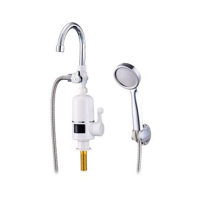 China Durable Electric Faucets Kitchen 220v Faucet / Shower Set Instant Shower Water Heater for sale