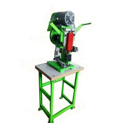 China Garment Shops Semi-auto Nylon Zipper Making Machine For Top Stop Fastening for sale