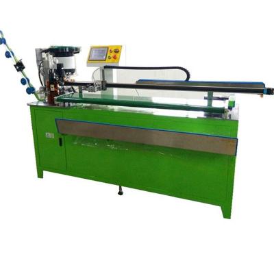 China Garment Shops Cutting Automatic Slider Zipper Bag Making Machine for sale