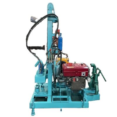 China Construction worksÂ   small water well drilling rig diesel engine drilling rig for sale