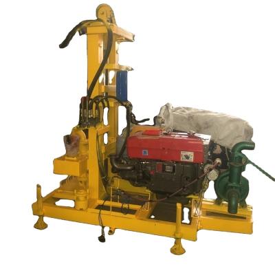 China Construction worksÂ   small water well drilling rig diesel engine drilling rig for sale