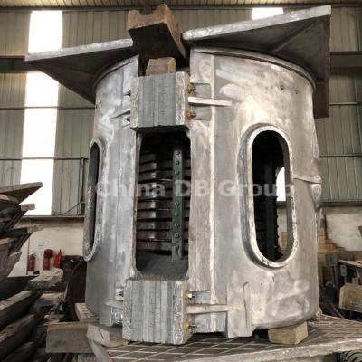 China energy & Electric Induction Mining Medium Steel Aluminum Melting Furnace for sale