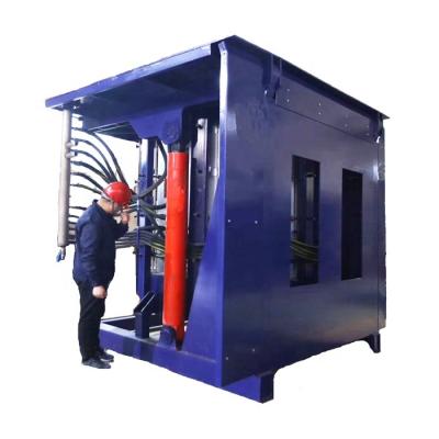 China China Metal Smelting Scrap Metal Induction Aluminum Smelting Furnace for sale