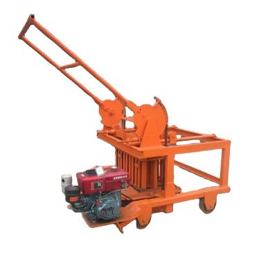 China QT4-40 Hotels Block Manual Hollow Cement Machine Concrete Brick Making Machine Automatic Block Machine For Sale for sale