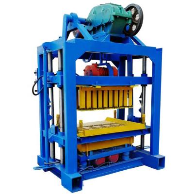 China Qt4-40 Hotels Concrete Cement Paver Brick Making Machine And Machinery Hollow Brick Plant for sale