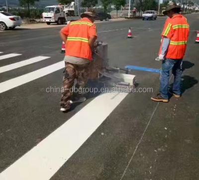 China Thermoplastic Hand Push Road Marking Machine Hand Push Line Thermoplastic Road Marking Machine Painting Pedestrians Price for sale