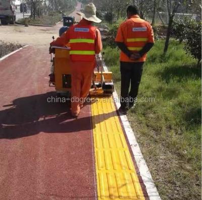 China Self Propelled Blind Line Convex Line Road Marking Machine Thermoplstic Lanes Machine for sale