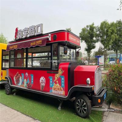 China Australian Standard Commercial Street Food Electric Smart Catering Truck With Full Fully Equipped Kitchen for sale