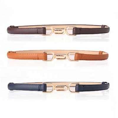 China Wholesale Fashionable Casual Factory Metal Buckle PU Belts Decorative Belt Match Clothes for sale