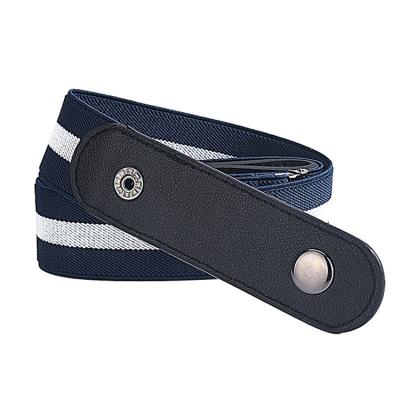 China ALLOY Manufacturer Adjustable Light Weight No Buckle Elastic Stretchy Belts For Women Men Belt for sale