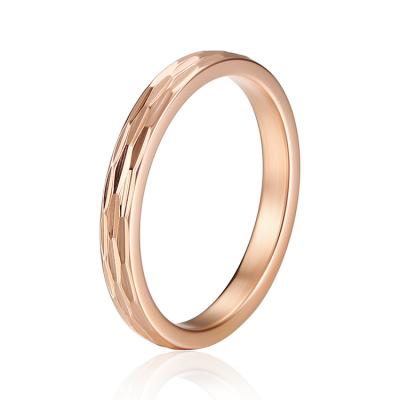 China FASHIONABLE Anel Stainless Steel Surgical Custom Mounted Gold Ring New Arrival Unique Design Finger Hand Ring Jewelry for sale