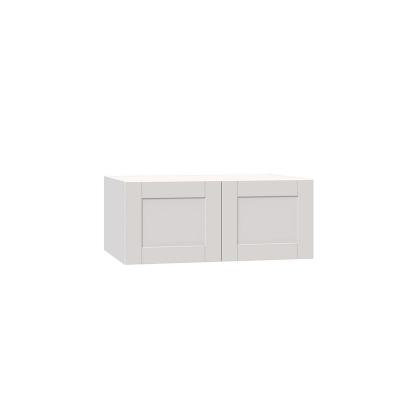 China Customized Large White Color Solid Wood Wall Mounted Sideboards Cabinets White Color 15 Inches for sale