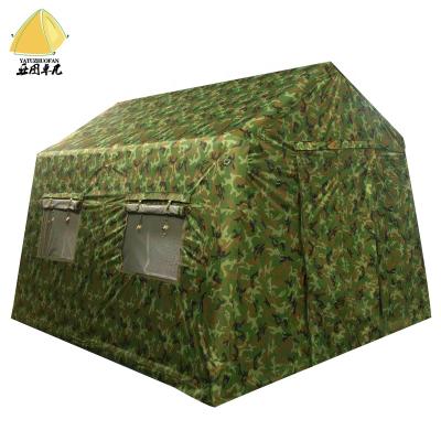 China Strong Wind Resistance Airbeam Inflatable Hospital Field Medical Tent for sale