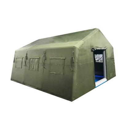 China Strong Outdoor Portable Extreme Weather Commander Inflatable Military Tent for sale