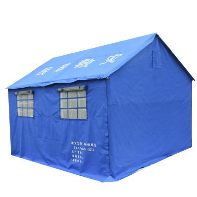 China UV Resistant Outdoor Durable Galvanized Steel Aluminum Frame Disaster Relief Extreme Weather Tent for sale