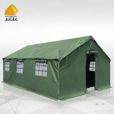 China Waterpoof Resistant Military One Army General Tent Emergency Frame Tent Disaster Relief Tent Medieval Military for sale