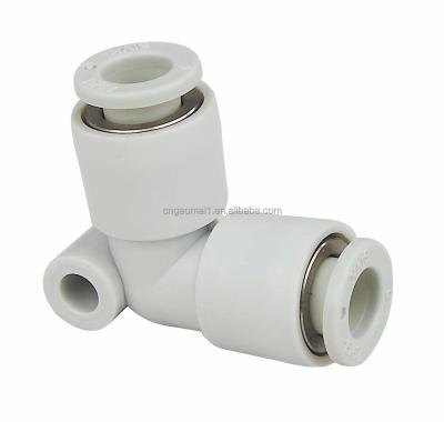 China Other SMC type KB2L air pneumatic connector plastic elbow push in fitting type fittings air hoses smc pneumatic fitting connector for sale