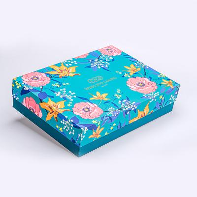 China Handmade Unique Rigid Unique Packaging Paper Luxury Custom Logo Gift Box Cardboard Wholesale Gift Box With Insert for sale