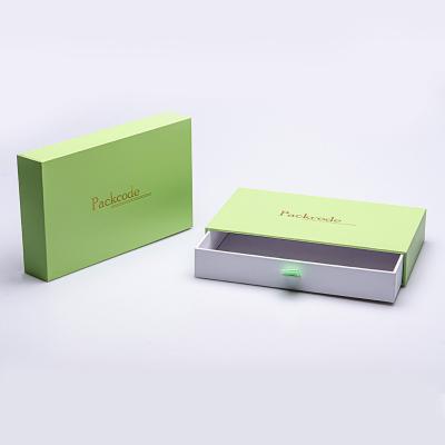 China OEM Handmade Eco-Friendly Luxury Gift Customized Small Slim Cardboard Drawer Rigid Packaging Paper Custom Sliding Box for sale