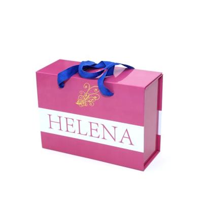 China Hot Selling Recycled Paper Gift Wrapping Materials Hard Paper Gift Box With Logo Printing Box for sale