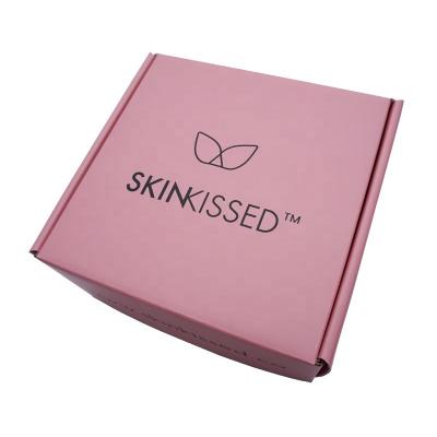 China Wholesale Materials China Factory Rose Folding Recycled Luxury Skin Care Packaging Paper Box for sale