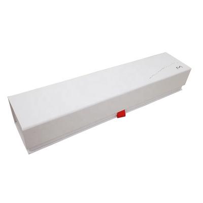 China Recycled Materials Wholesale Hot Sale Good Quality Long White Cardboard Magnetic Paper Gift Boxes for sale