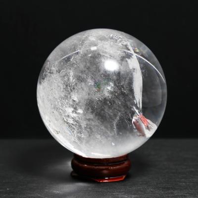 China Europe Wholesale Fashion Custom Natural Healing Stones Ball Clear Quartz Sphere Reiki Stone Crafts For Meditation for sale