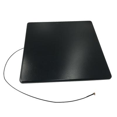 China 15dBi UHF Polarization Long Range Correction Antenna RFID Reader Panel Ultrathin Circular Antenna SK-AN02 for sale