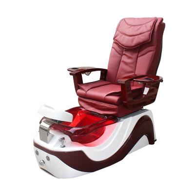 China Wholesale Modern Luxury Modern Foot Spa European Hot Tub Pipeless Whirlpool Furniture Nail Beauty Touch Massage Manicure Pedicure Chair for sale