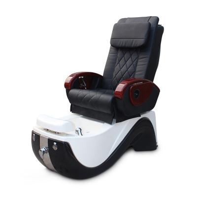 China Wholesale Luxury Modern Salon Furniture Professional Leather Footsie Whirlpool Footsie Bath Spa Massage Pedicure Chair for sale