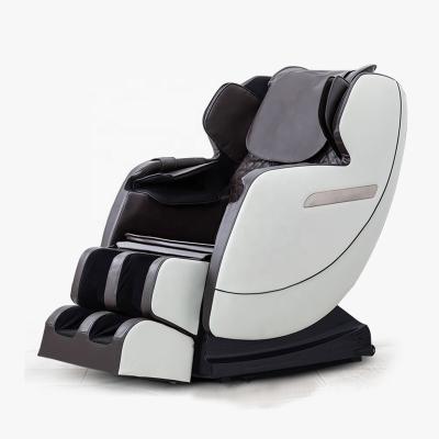 China Full Foot Cheap Full Body Weightless System Weightless System PU Leather Electric Recliner Heat 3D SL Track Weightlessness Massage Chair For Home for sale