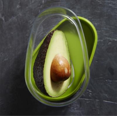 China Hotselling Kitchen Accessories Amazon Avocado Keeper Keep Fresh Avocado Storage Avocado Food Savers Kitchen Storage Box for sale