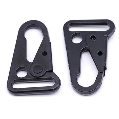 China Metal Olecranon Hook Buckles Trigger Clips Buckles For Leather Strap Belt Bag Backpack Strap Pet Leash Hooks for sale