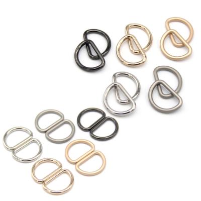 China High Quality Resistant Strong Thickness Web O Dee D Ring Buckle Clasp DIY Metal Handbag Purse Strap Belt Dog Collar Chain for sale