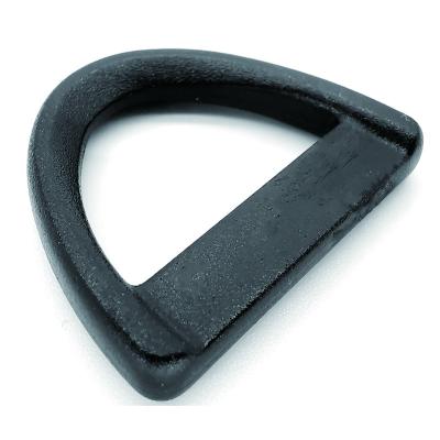 China Plastic Webbing Plastic Triangle Buckle Slider Adjust Buckle For Backpack Straps Triangle Belt D Ring Buckles for sale