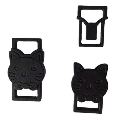 China Plastic Safety Release Buckle Side Breakout Point Buckles Strap Cat Collar Bag Bracelet Craft Accessories Strap Clasp 11mm for sale