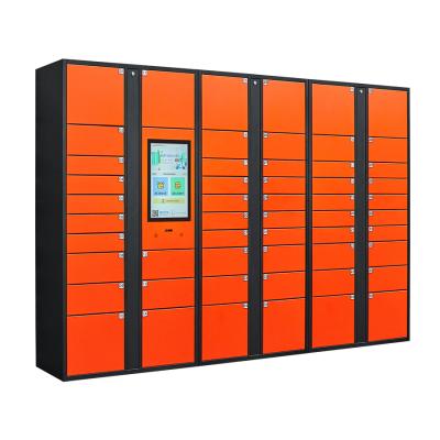 中国 Outdoor RFID Parcel Locker Delivery Cold Rolled Steel Electronic Smart Locker With Credit Card Payment 販売のため