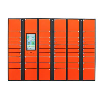 China Cold Rolled Steel Accept Customized Software Parcel Delivery Smart Locker Mailbox Outdoor en venta