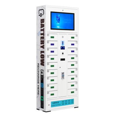 中国 Cell Phone WLAN 18 Compartments Phone Locker Charging Station 販売のため