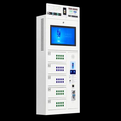 China Mobile Phone WLAN 5 Bay Charging Station Password Locker For Public Place en venta