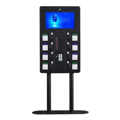 China Mobile Phone CL 05 Pin Electronic Lock Phone Charging Locker Station Wall Mounted Standing Te koop