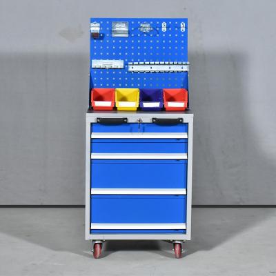 China Garage Series Storage Cold Rolled Steel Tool Cabinet With Wheels à venda