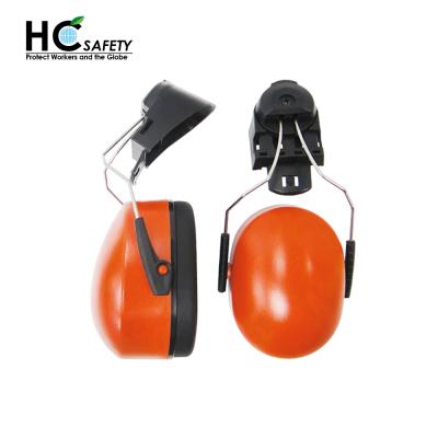 China Durable ABS H302-1 CE EN352-3 and ANSI S3.19 ABS Plastic Hard Hat Earmuffs for sale