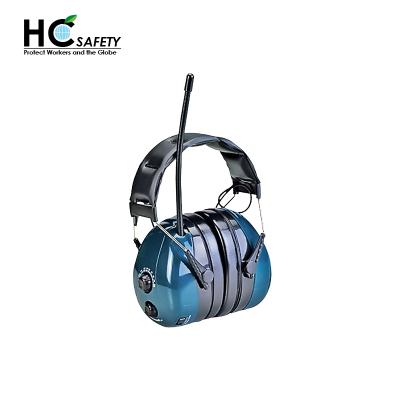 China Noice Cup; noise protection; connection to your own devices HC-RA200 EN 352-1 CE EN 352-8 Noise Reduction Electronic Safety Earmuffs for sale