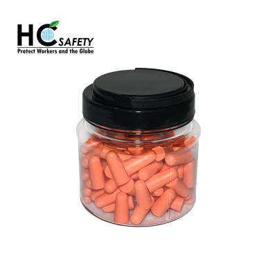 China PU EP25 Ho Cheng Safety Ear Plugs Wholesale PU Foam Orange Ear Plugs Earplug Container for sale