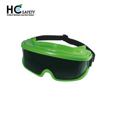 China Wilding Viewing and Welding Goggles A08-G Protection A08-G Polycarbonate Lens Side Shields Polycarbonate Lens Soft UV Gas Safety American National Standard PVC for sale