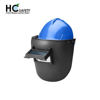 China PP W704 CE EN397 EN175 Helmet , Face Protection Safety Welding Helmet For Industrial Use for sale